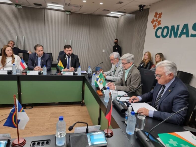 Secretário de Saúde do Amazonas, Anoar Samad, discute políticas públicas em Brasília