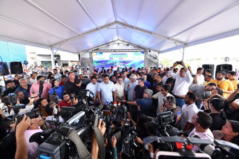 David Almeida e Wilson Lima autorizam início das obras do parque “Gigantes da Floresta”
