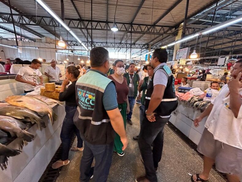 Feira da Manaus Moderna intensifica vendas de peixes na Quaresma
