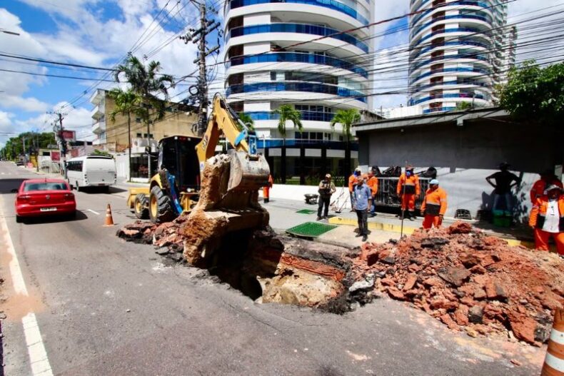 Prefeitura de Manaus anuncia intervenção na avenida Maceió