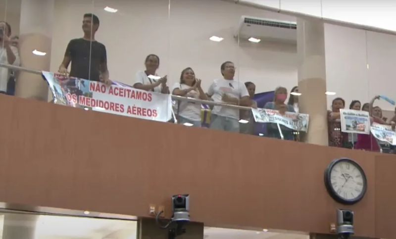 Projeto que proíbe instalação de medidores aéreos é aprovado na Câmara Municipal de Manaus