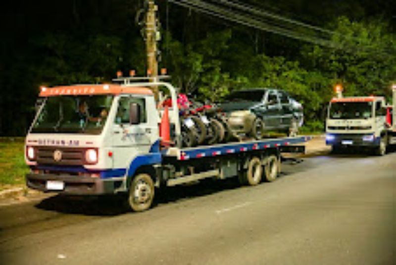 Detran Amazonas e Polícia Militar desarticulam ‘rolezinho’ e ‘racha’, na zona oeste de Manaus