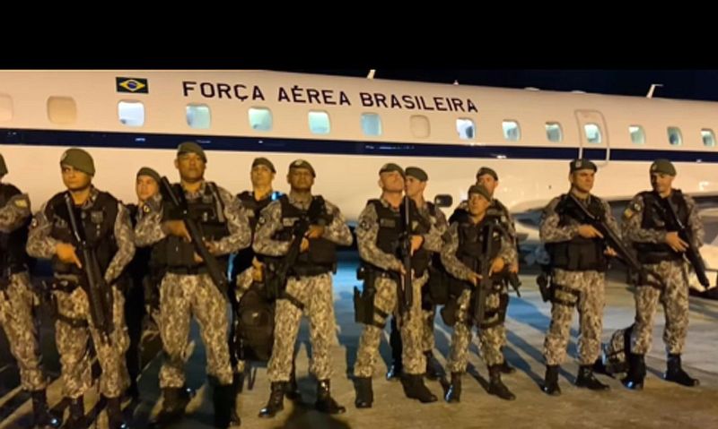 Força Nacional chega a Natal para auxiliar na segurança pública