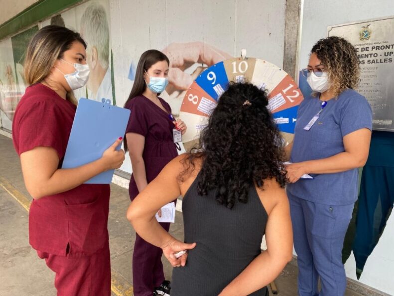 Hospital Delphina e UPA Campos Salles promovem ação de conscientização para pacientes obesos