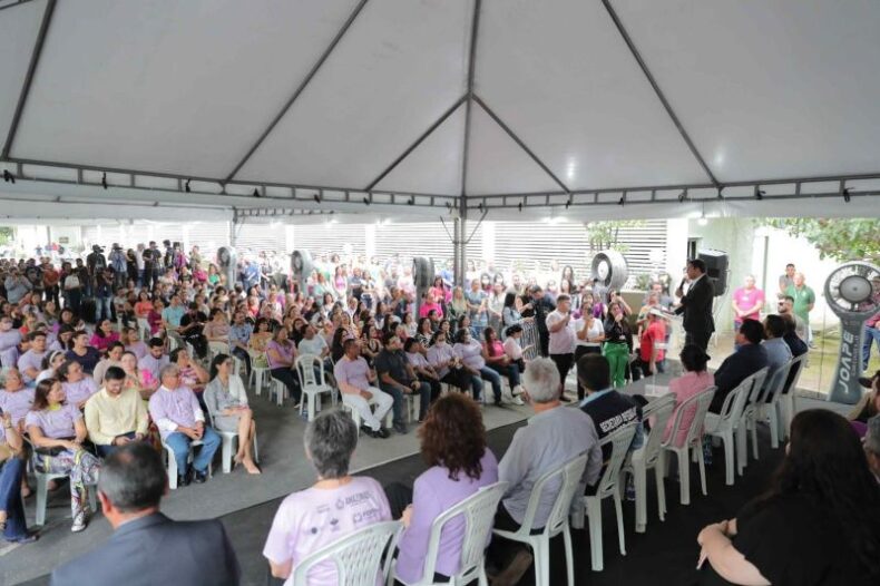 Ao lançar o ‘Março Lilás 2023’, Wilson Lima anuncia intensificação de exames e consultas na Semana da Mulher