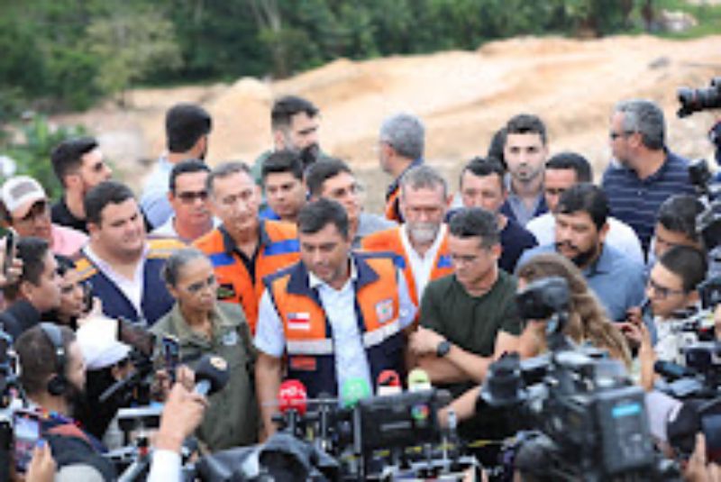 Governador do AM anuncia reassentamento de mais 200 famílias afetadas pela chuva