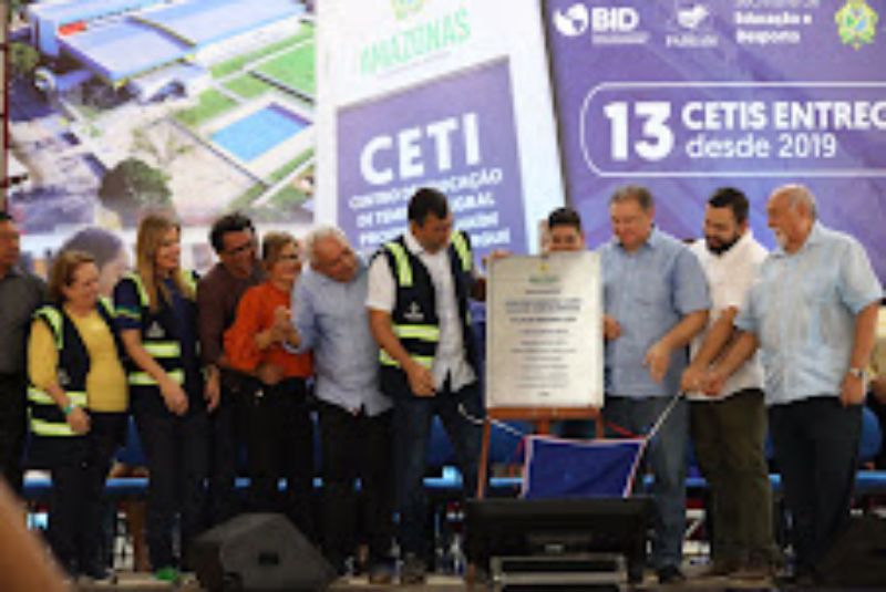 Em Fonte Boa, governador Wilson Lima inaugura 13º Ceti da sua gestão