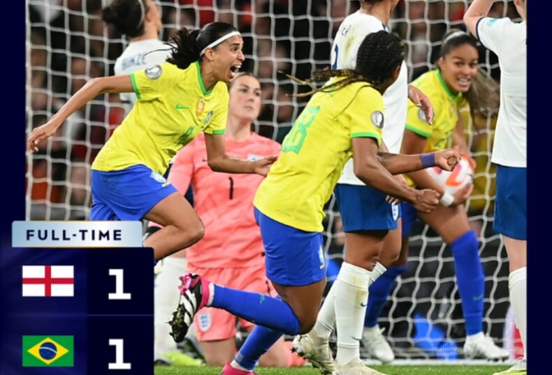 Inglaterra vence Brasil nos pênaltis e fica com título da Finalíssima
