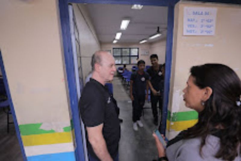SSP-AM visita unidades de ensino em fortalecimento ao dia D de Cultura de paz nas escolas