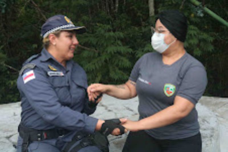 Entre carreira na Polícia e maternidade, força de Grazia virou inspiração para filha trilhar o caminho da mãe