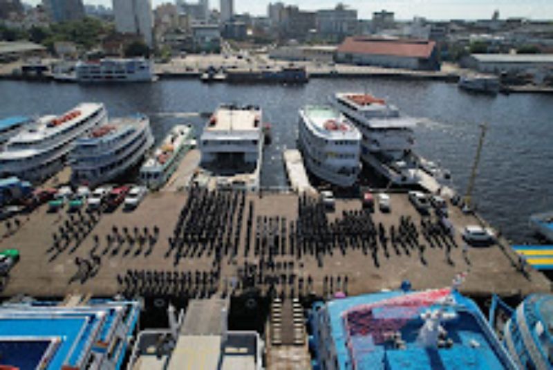 Polícia Militar do AM embarca com grande efetivo para reforçar segurança durante 56° Festival Folclórico de Parintins