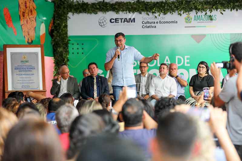 Inaugurada primeira Escola de Educação Profissional e Tecnológica de Gastronomia do Amazonas