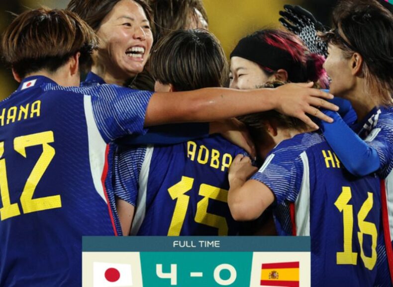 Japão goleia Espanha e fecha 1ª fase com liderança do Grupo C da Copa