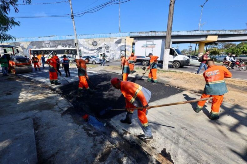 Em menos de 24h, alça de acesso à avenida Ephigênio Salles é liberada após obra da prefeitura