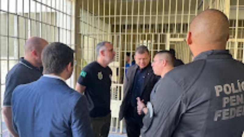 Seap e forças de Segurança fazem revista geral na Unidade Prisional do Puraquequara