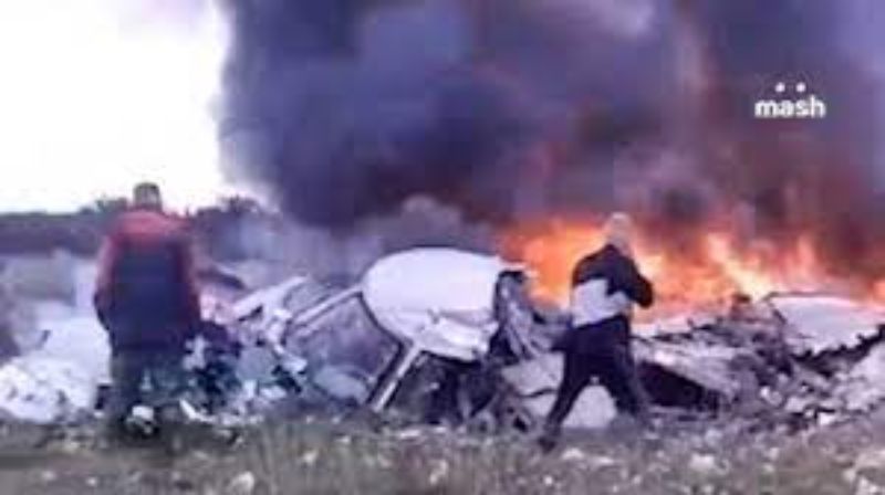 Avião cai na Rússia e dez morrem; Evgeny Prigozhin, do Grupo Wagner, na lista de passageiros