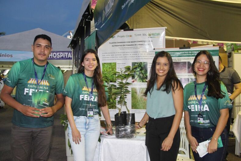 ‘Fapeam na Feira’ apresenta pesquisa sobre manejo e boas práticas de cultivo de citros no AM