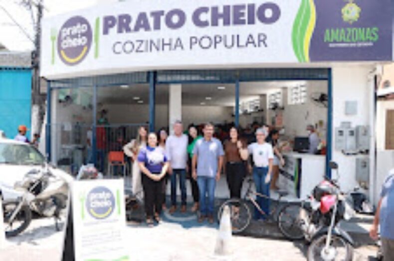 Governo do AM apresenta modelo do programa Prato Cheio para comitiva do Par