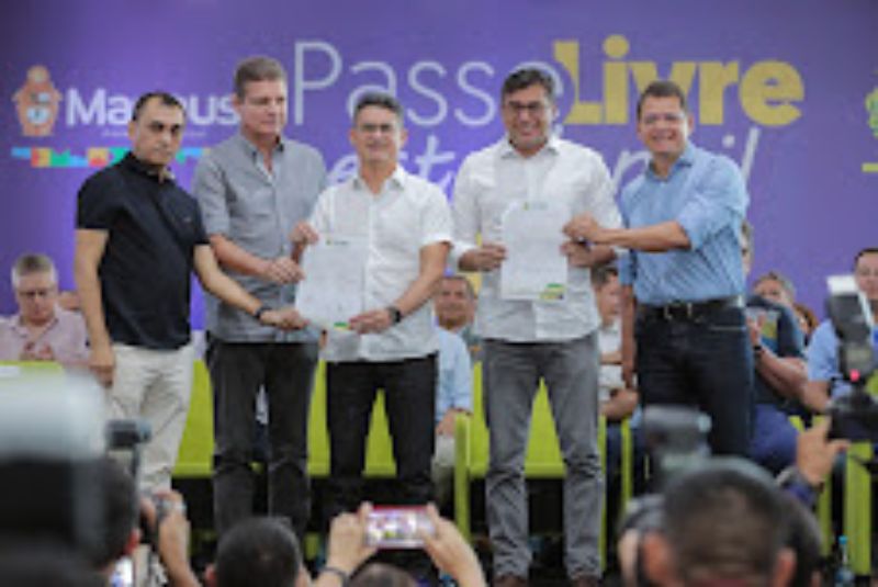 Governo do AM repassa mais R$ 20 milhões à Prefeitura de Manaus para o Passe Livre Estudantil