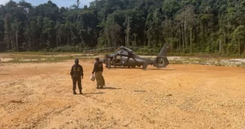PF faz operação para monitorar ouro ilegal e avaliar contaminação por mercúrio na Terra Yanomami