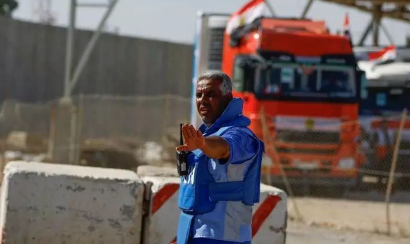 20 caminhões com ajuda humanitária entraram em Gaza pelo Egito