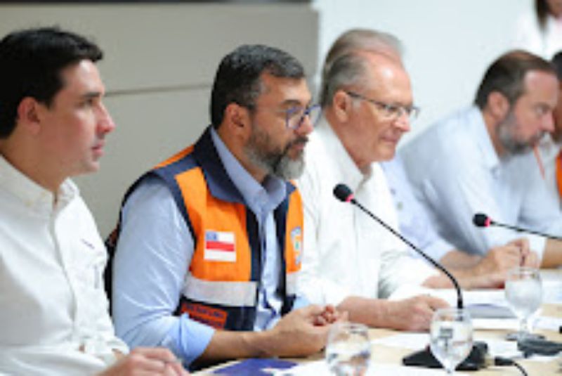 Operação Estiagem/23: Wilson Lima pede a Alckmin e ministros destravamento da BR-319 para tirar AM do isolamento