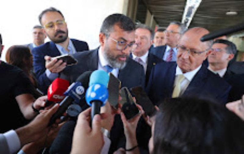 Wilson Lima se reúne com Alckmin para reforçar ações de enfrentamento à estiagem no Amazonas