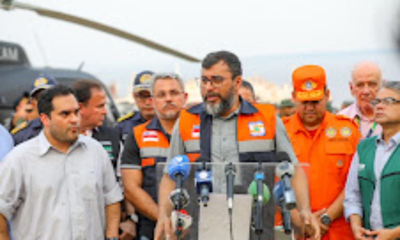 AM: Governador solicita reforço ao Governo Federal para combater focos de queimadas