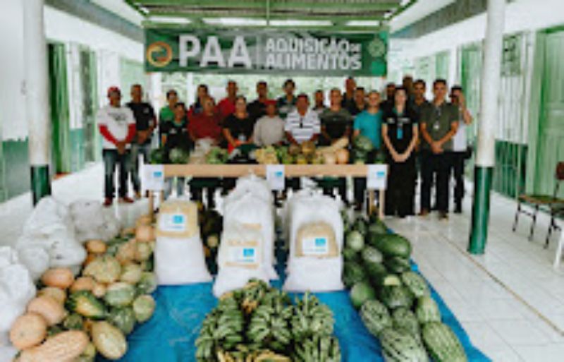 Com apoio do Idam, agricultores vendem 35 toneladas de produtos pelo Programa de Aquisição de Alimentos
