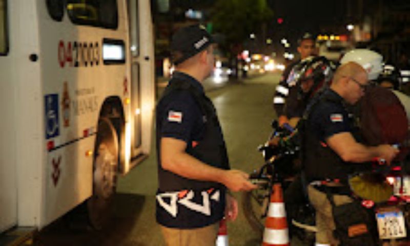 Com apoio da SSP-AM, Sistema Paredão, Detran-AM autua mais de 500 motocicletas participantes de ‘rolezinhos’