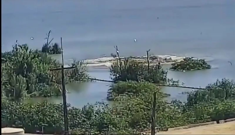 Mina 18 da Braskem se rompe na Lagoa Mundaú, em Maceió