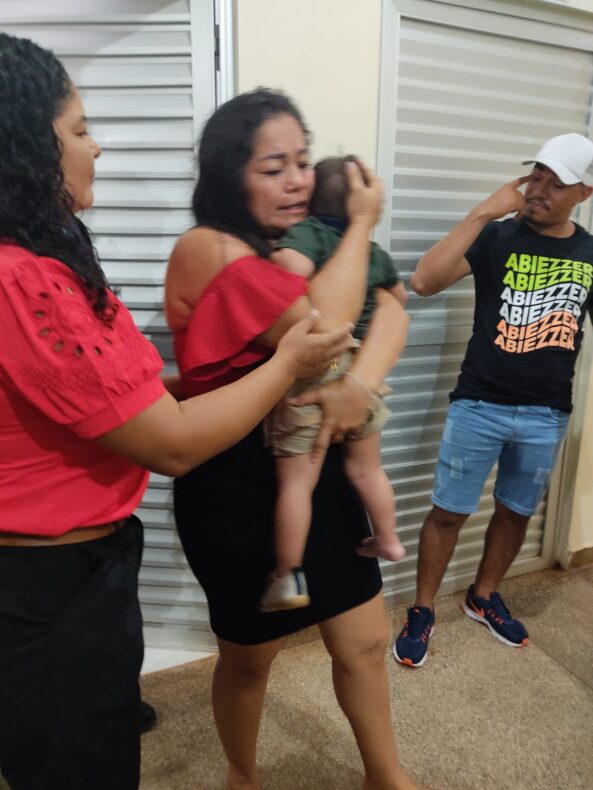 Polícia Militar do Amazonas (PMAM) prestou os primeiros socorros a uma criança engasgada no Careiro Castanho