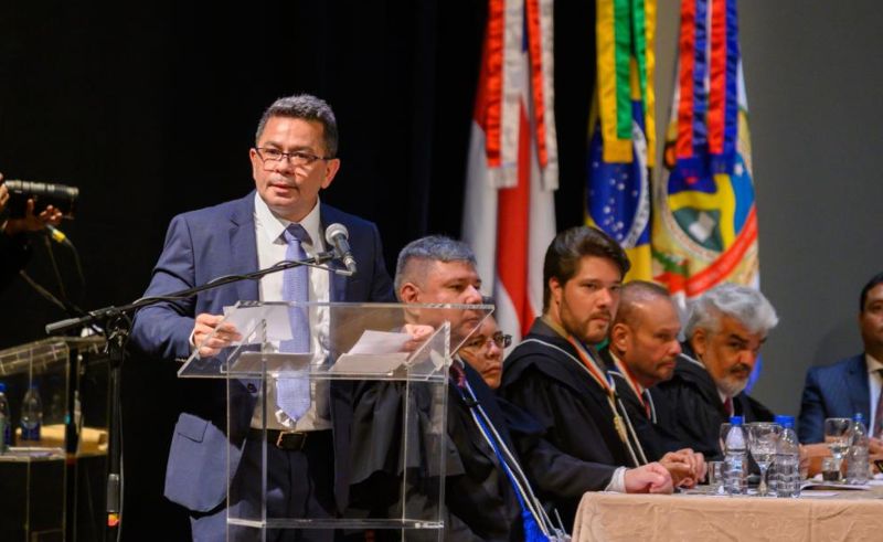 Em cerimônia do TCE-AM, Tadeu de Souza defende ‘explosão’ de investimentos estrangeiros para consolidar bioeconomia amazônica