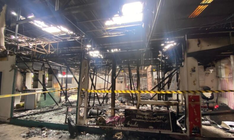 Após incêndio, prefeito de Manaus antecipa reforma da Feira do Santo Antônio