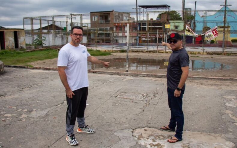 Vereador Rodrigo Guedes cobra reforma de espaços de lazer no bairro Armando Mendes