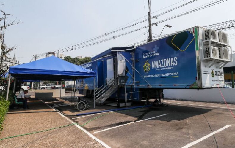 Carreta de Apoio à Saúde vai atender na maternidade Ana Braga