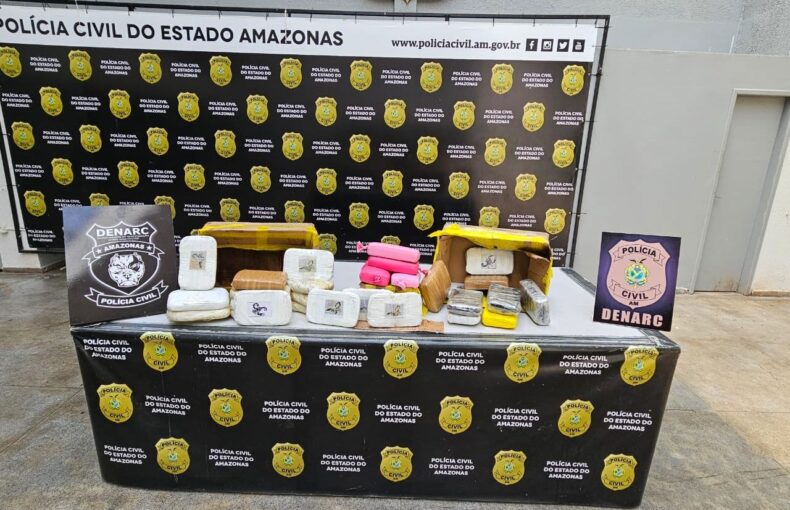 PC-AM apreende 31 Kg de drogas avaliados em R$ 400 mil