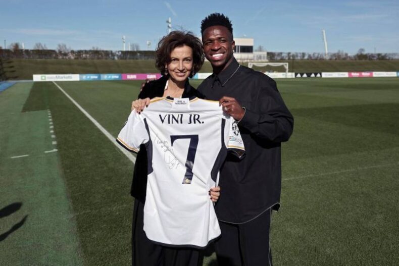 Unesco nomeia Vinicius Jr. como embaixador da Boa Vontade da Educação para Todos