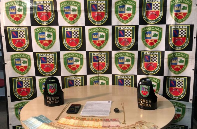 Polícia Militar do AM recaptura três foragidos da Justiça durante patrulhamento