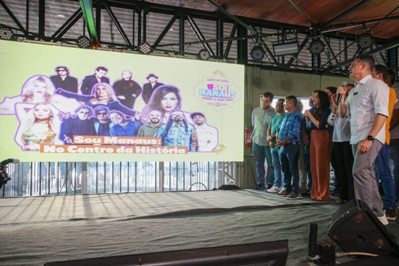 #Sou Manaus Passo a Paço 2024: mais seis atrações nacionais são anunciadas no lançamento do festival