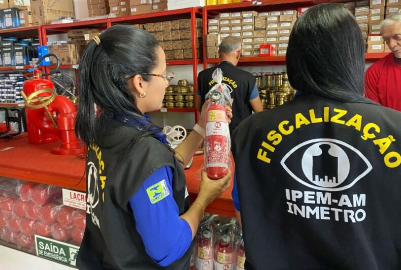 Ipem-AM fiscaliza panelas de pressão, extintores e fogão a gás, em Manaus e Região Metropolitana