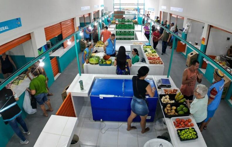 Feira municipal Jardim dos Barés reabre suas portas com estrutura revitalizada e moderna