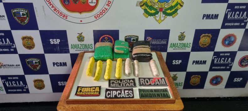 Base Arpão 1: Cadela de faro para narcóticos localiza mais de 8kg de droga em embarcação em Coari