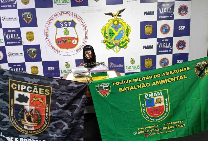 Base Arpão 1: Homem é preso com cerca de 7 kg de pasta-base de cocaína