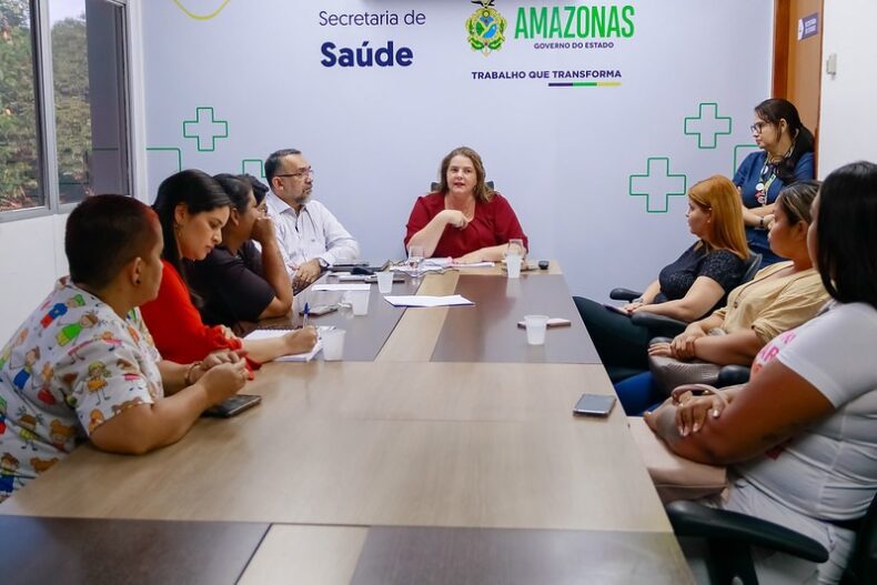 Secretaria de Saúde/AM realiza reunião para tratar sobre novos fluxos de atendimento da CEMA