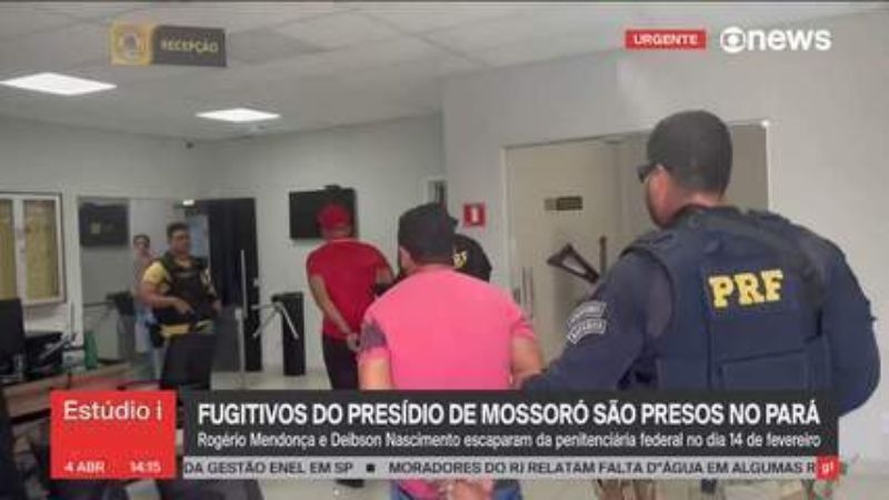 Fugitivos de penitenciária federal em Mossoró são recapturados no Pará