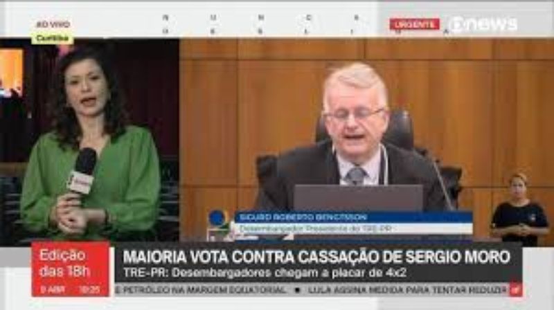 TRE-PR forma maioria contra cassação de Sergio Moro