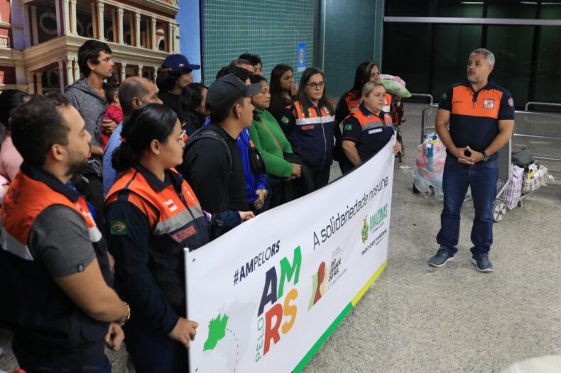 Governo do Amazonas realiza a realocação de 60 amazonenses que foram afetados pelas enchentes do Rio Grande do Sul_Fotos_Arthur Castro_Secom (8)