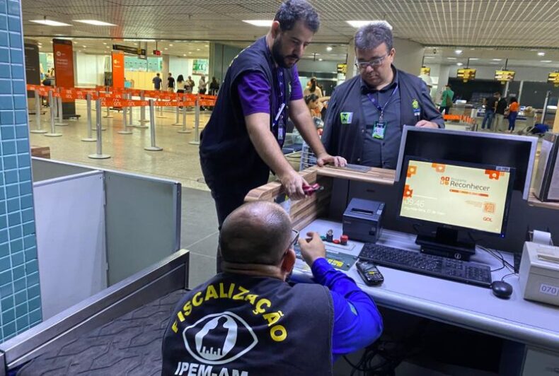 Ipem-AM reprova e interdita balanças no Aeroporto Internacional de Manaus