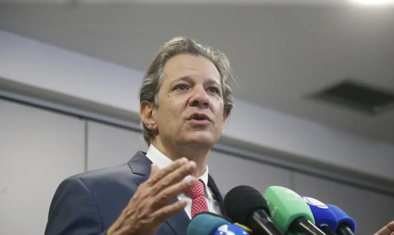 Ministro da Fazenda Fernando Haddad.-090
